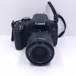 Canon Eos 750D,obiectiv 18-55mm,stare buna,DS126571,geanta+incarcator